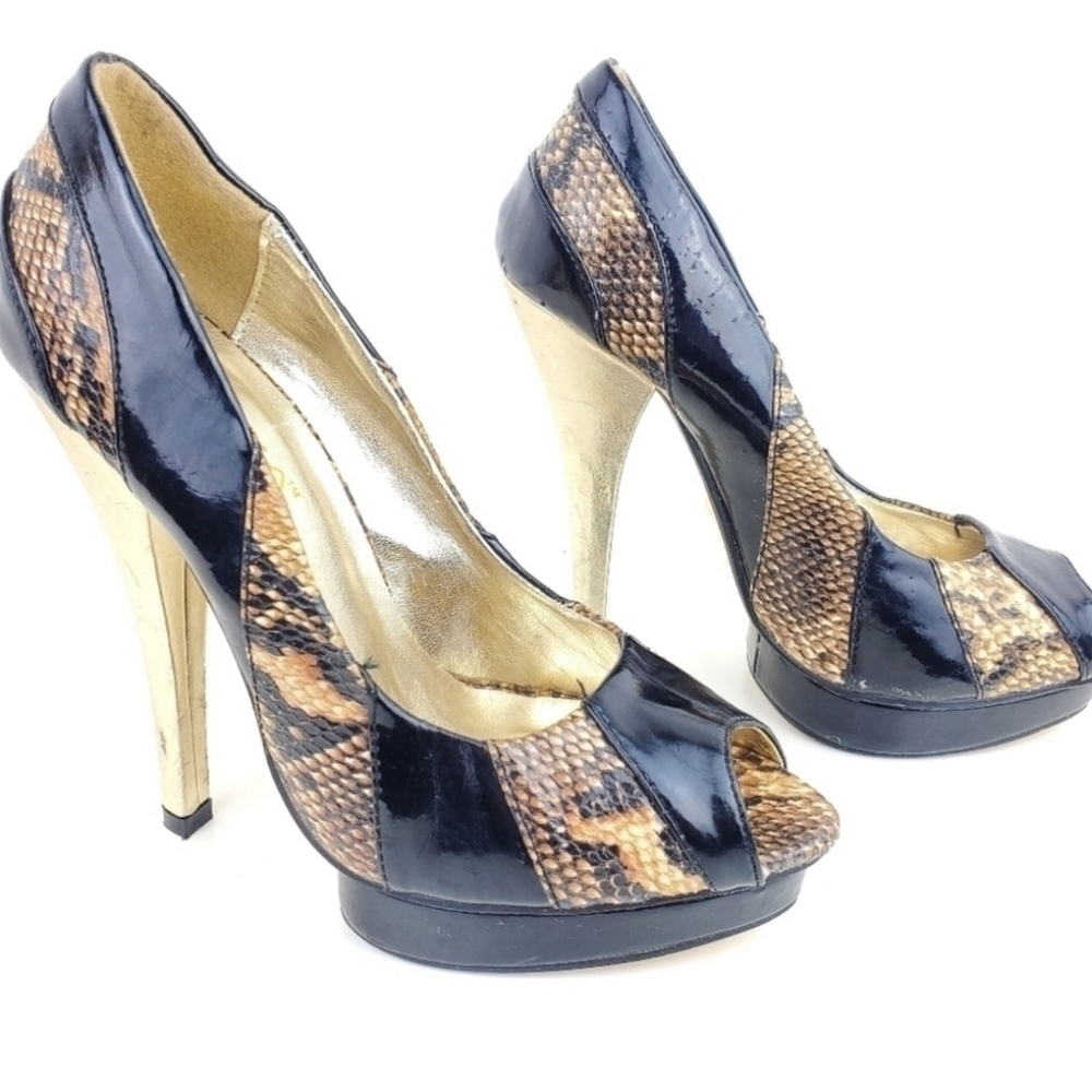 LILIANA women heels open toe size 6.5